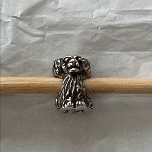 Sterling Silver Puppy Dog Charm